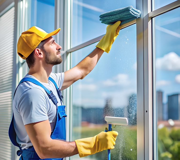 Window, Slider & Balcony Cleaning Process